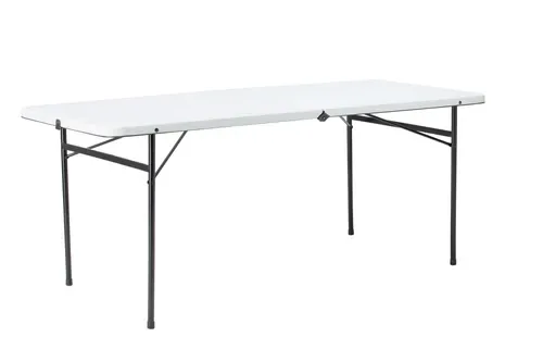 6ft White Folding Table