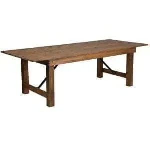 8′ Rustic Farm House Table