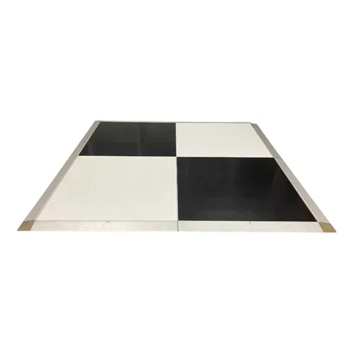 Indoor Dance Floor Black & White