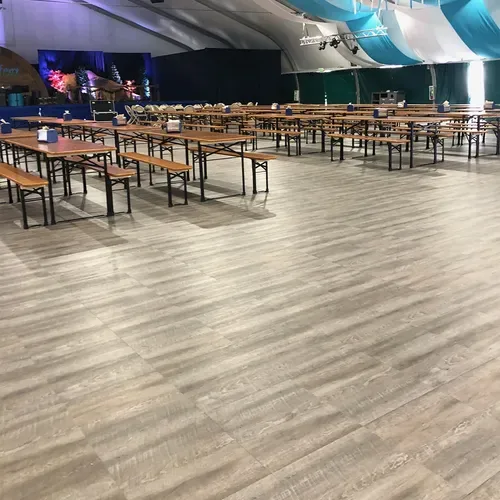 Indoor Smoked Oak Dance Floor