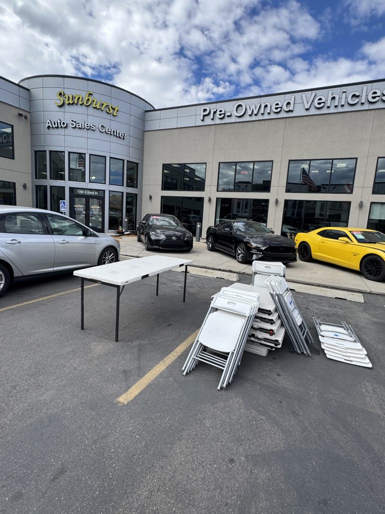 Photo from a Utah Happy Rentals delivery: Sunburst Auto Sales